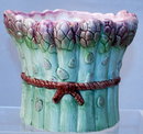 Fitz & Floyd Majolica Bowls Asparagus Dip Bowl