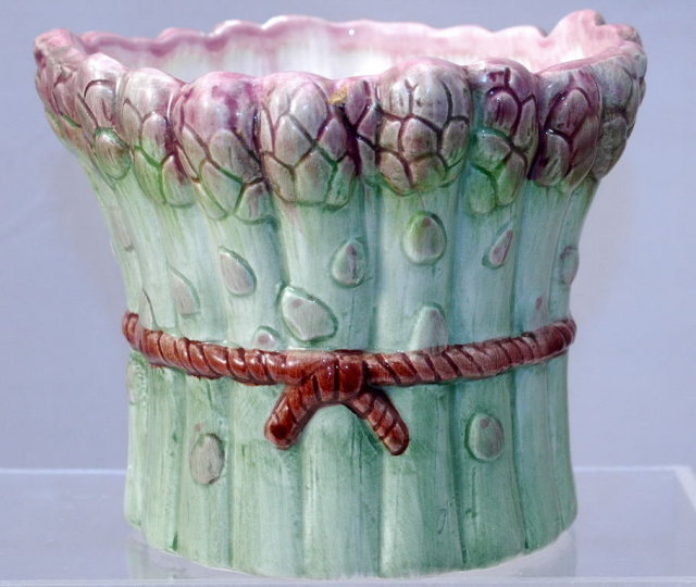 Fitz & Floyd Majolica Bowls Asparagus Dip Bowl