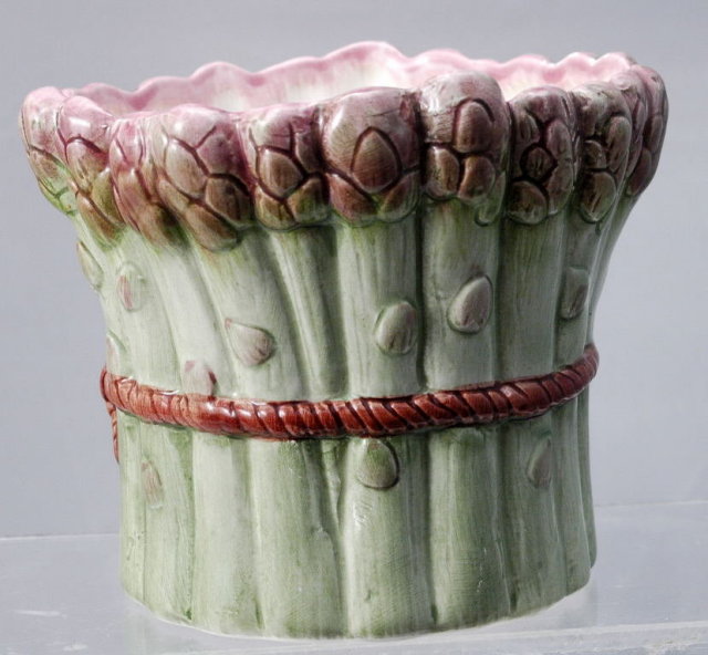 Fitz & Floyd Majolica Bowls Asparagus Dip Bowl