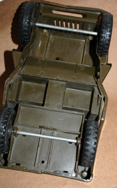 Vintage Tonka Toy Army Jeep GR 2-2431.