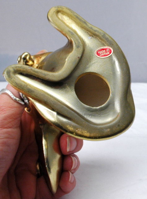 Big Ear Mouse Figurine - Made in Japan- red sticker
