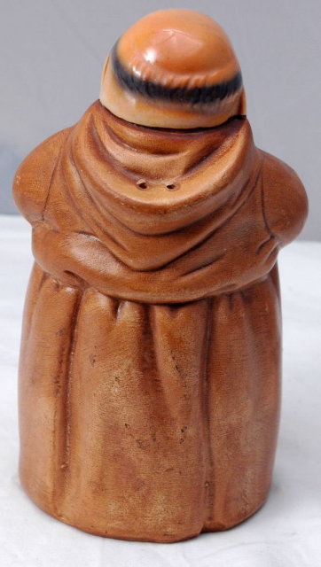 Large Twin Winton Monk Pepper Shaker