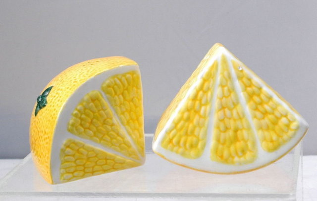 Lemon Wedge Salt and Pepper Shakers 3