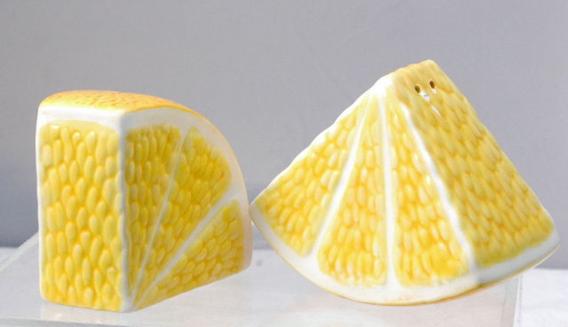 Lemon Wedge Salt and Pepper Shakers 3