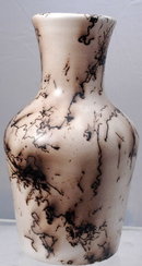 Navajo Signed Bernice Brieno Horse Hair Pottery Vase