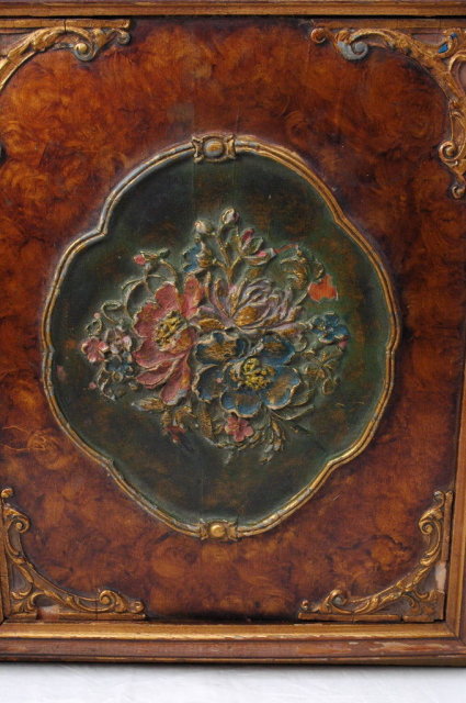 Victorian Wood / Glass Bon Bon Box made into Jewelry box PRICE REDUCTION!