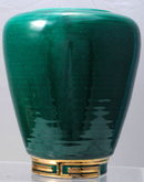Dick Knox, California Pottery Urn Vase, Mid-Century Oriental influence vase