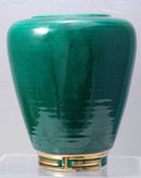 Dick Knox, California Pottery Urn Vase, Mid-Century Oriental influence vase