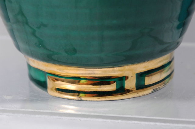 Dick Knox, California Pottery Urn Vase, Mid-Century Oriental influence vase