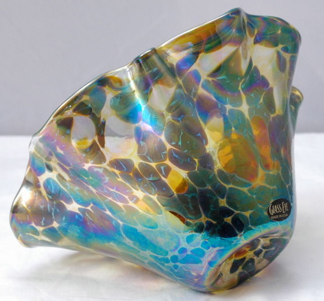 Glass Eye Studio Art Glass Mini Floppy Bowl