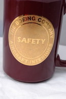Boeing Company Aircraft Interiors Safety Mug