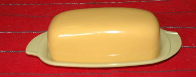 Vintage Melmac Yellow Butter Dish with style * PRICE REDUCED !*