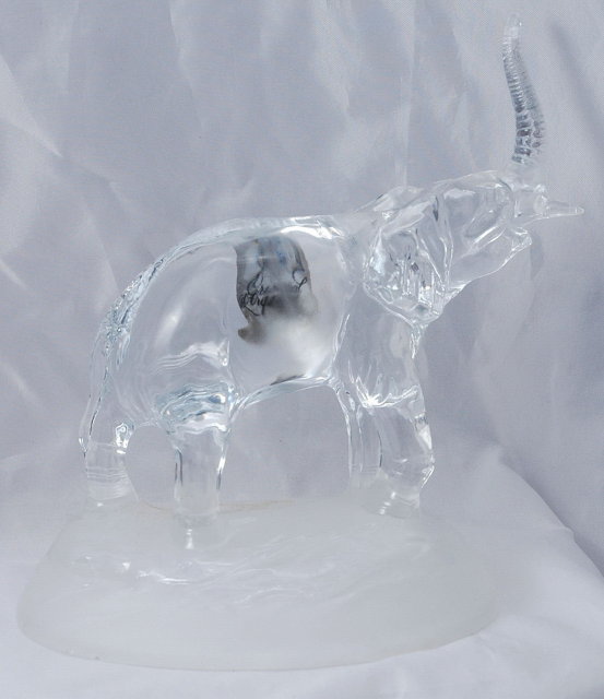 CRISTAL D'ARQUES ELEPHANT MADE IN FRANCE