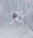 CRISTAL D'ARQUES ELEPHANT MADE IN FRANCE