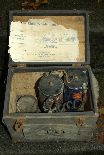 Antique Farm Egg Candler, Electric, Antique, circa 1910