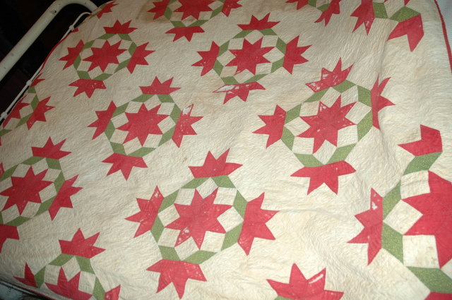 Antique Hand Stitched Quilt 74