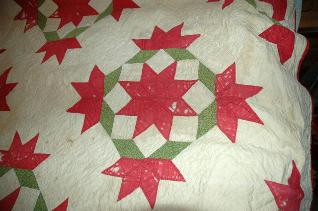 Antique Hand Stitched Quilt 74
