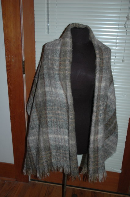 The Scotch House 100% Mohair Tartan Wrap or Shawl