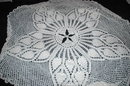 Round Hand Crocheted Tea Table Linen 42