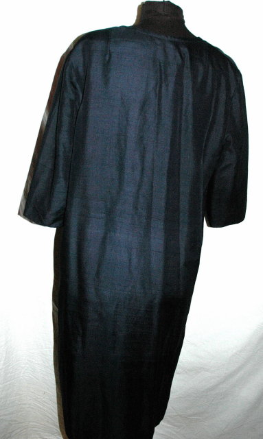 Silk Dress Coat Midnight Blue * PRICE REDUCED FOR QUICK SALE! **