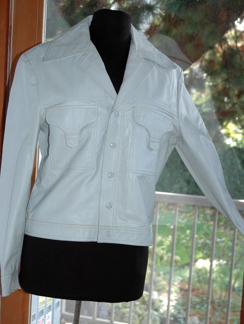 Western Leather Jacket , sz 40 Vintage Men's Fashion