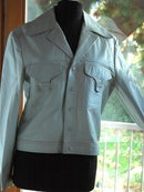 Western Leather Jacket , sz 40 Vintage Men's Fashion