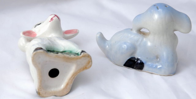Very Old Lambs Salt and Pepper Shakers