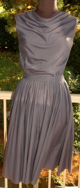 Vintage Drape Neck Avalon Classic Dress sz 12