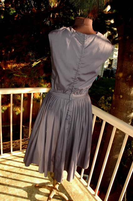 Vintage Drape Neck Avalon Classic Dress sz 12