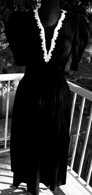 Velvet Lace Dress Princess Cut size 5-6 by Applauzz