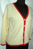 Marina Sinibaldi Benatti Italian Cashmere Cardigan Sweater