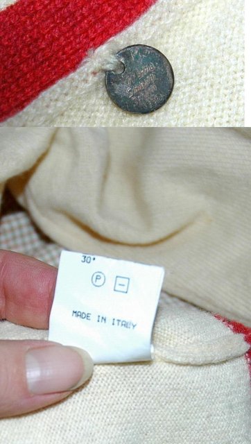 Marina Sinibaldi Benatti Italian Cashmere Cardigan Sweater