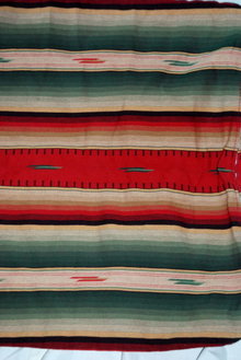2 Southwestern Navajo Motif Large Pillow Covers