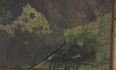 Mid Century Modernist Oil Painting of Big Eyed Bird, signed PRICE REDUCTION!