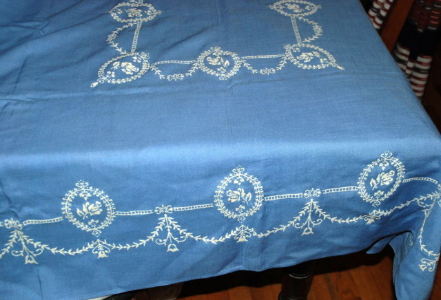 Wedgwood Blue & White Table Linen