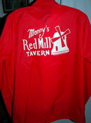 Miller High Life / Manny's Red Mill Tavern Nylon Windbreaker Jacket **PRICE REDUCED**!!