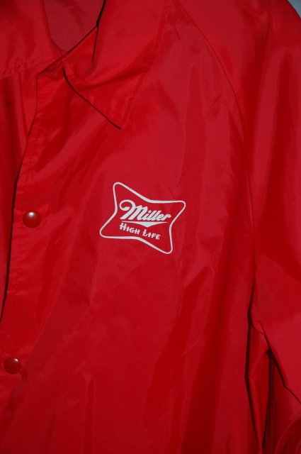 Miller High Life / Manny's Red Mill Tavern Nylon Windbreaker Jacket **PRICE REDUCED**!!