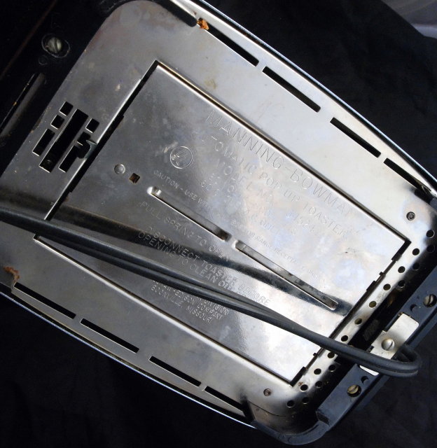 Vintage Manning Bowman Toaster Midcentury Modern