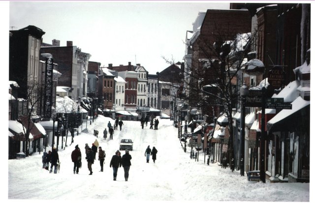 Photographic Print , Fred J. Maroon, Georgetown, DC - Wisconsin Avenue