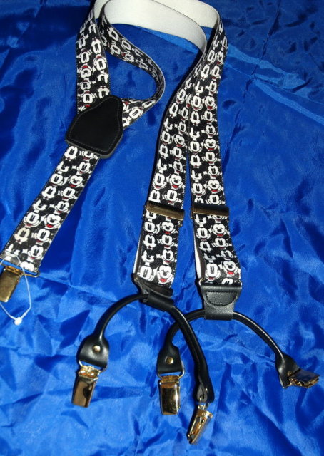 Child's Mickey Mouse Suspenders, Braces