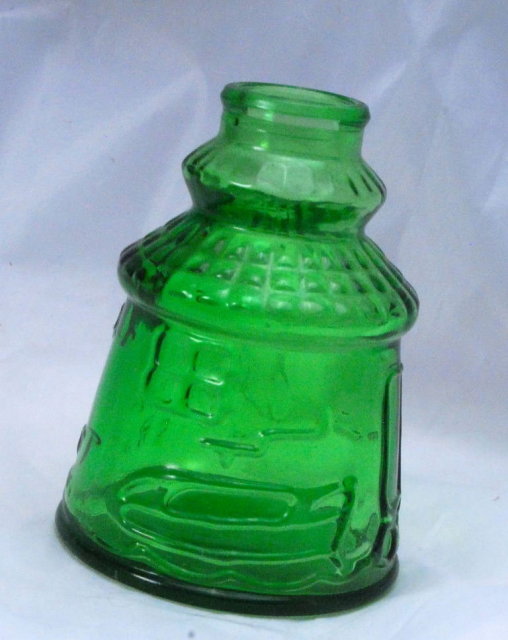 Green Glass Bitters Bottle, Cape May, Weaton N.J.