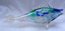 Art Glass Fish 24% Pbo Lead Crystal