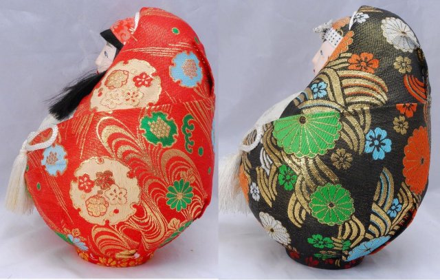 Vintage Japanese Roly Poly Wedding Dolls PRICE REDUCTION!