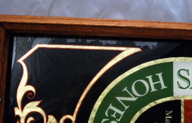 Smith & Reilly Honest Beer Tray, Glass & Wood..RARE **PRICE REDUCED**!!