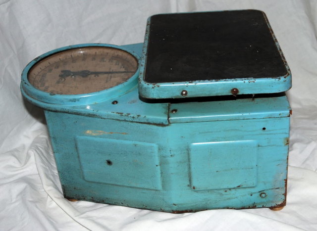 Antique Industrial or Bathroom Scale Way Rite