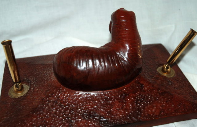 Walrus Sculpture Desk Set Pen Holder, Heavy Pottery from Thorn Canada