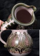 Handarbeit Gmunden Pottery Milk Pitcher