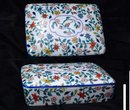 Vintage Neiman Marcus Porcelain Divided Card Box