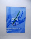Still Life Painting, Pencil in Glass of Water by Kathryn Russell * PRICED REDUCED! **