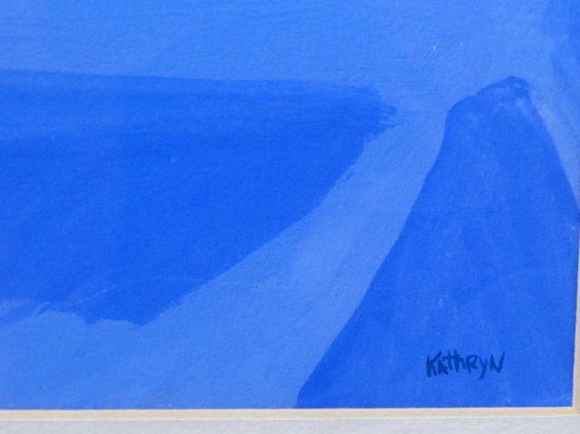 Still Life Painting, Pencil in Glass of Water by Kathryn Russell * PRICED REDUCED! **